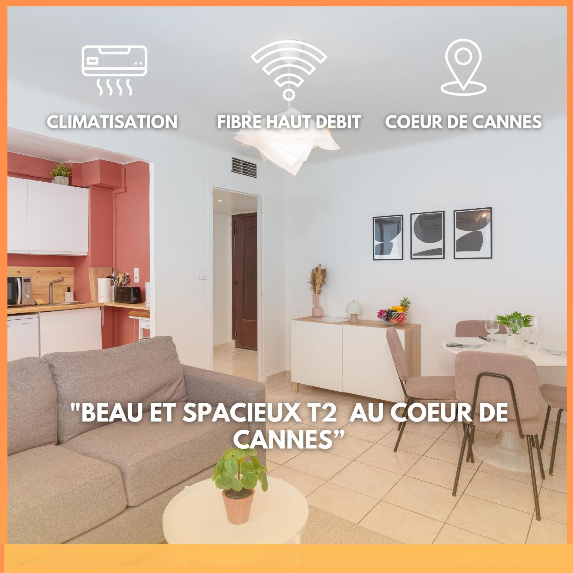 Le Gabin By Apirent #Centre-Ville #Climatisation #Wifi Cannes Eksteriør billede